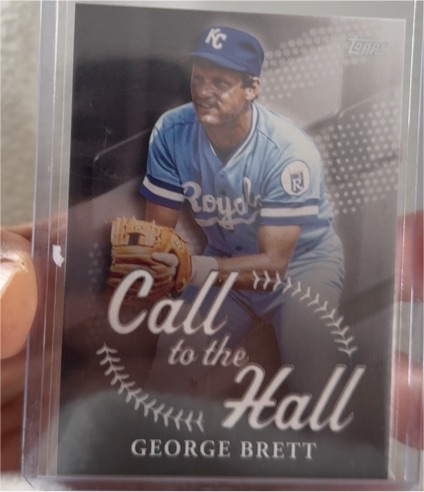 2025 Topps Series 1 #CTH-12 George Brett Call to the Hall — front