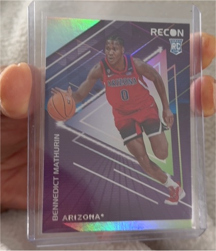 2022 Panini Chronicles Draft Picks Recon #3 Bennedict Mathurin — front