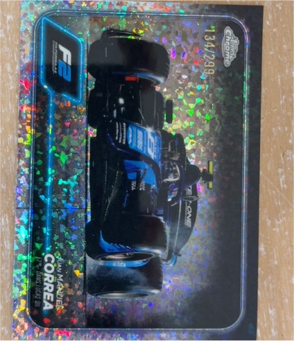 2024 Topps Chrome Formula 1 #106 Juan Manuel Correa — front