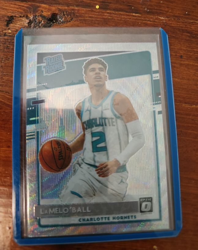 2020-21 Panini Donruss Optic #153 LaMelo Ball — front