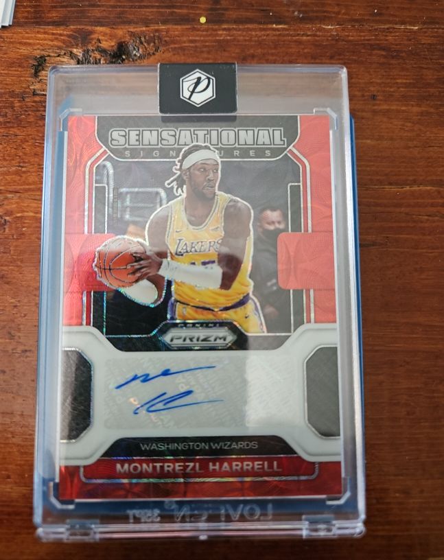 2021-22 Panini Prizm Sensational Signatures Choice #SS-MTZ Montrezl Harrell — front
