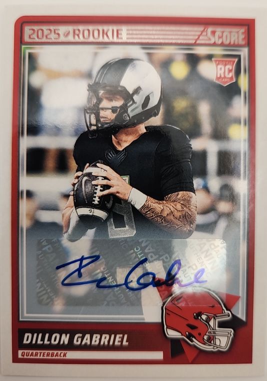 2025 Panini Score #41 Dillon Gabriel — front