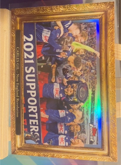 2022 Topps Finest MLS #P-1 Carles Gil PITCHuresque — front
