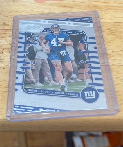 2024 Panini Absolute #179 Theo Johnson Rookie Card — front