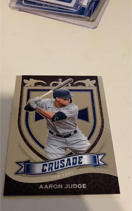 2021 Panini Chronicles Crusade #13 Aaron Judge — front