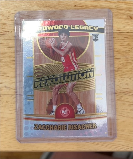 2024-25 Panini Revolution #21 Zaccharie Risacher — front