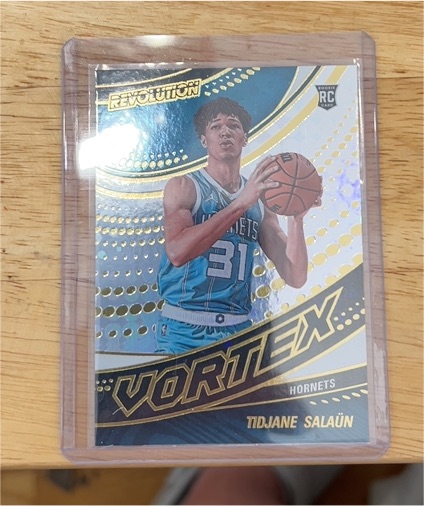 2024-25 Panini Revolution #5 Tidjane Salaun — front