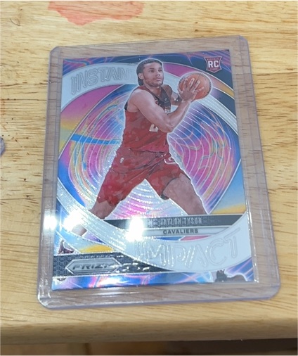 2024-25 Panini Prizm Instant Impact #9 Jaylon Tyson — front