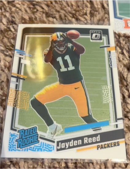 2023 Panini Donruss Optic #239 Jayden Reed — front