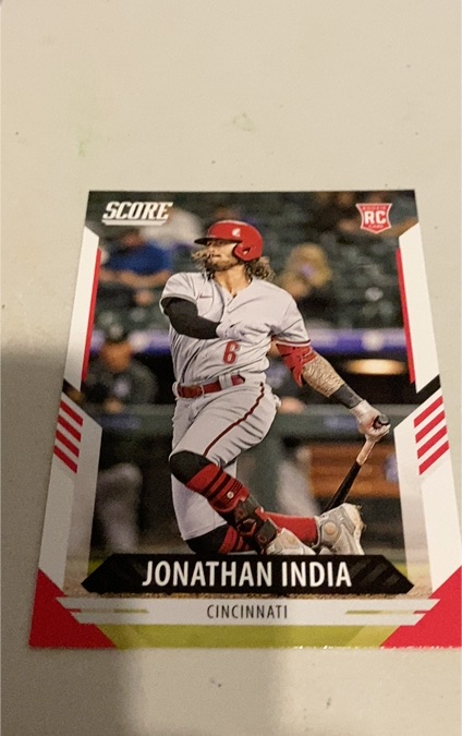 2021 Panini Chronicles Score #3 Jonathan India — front