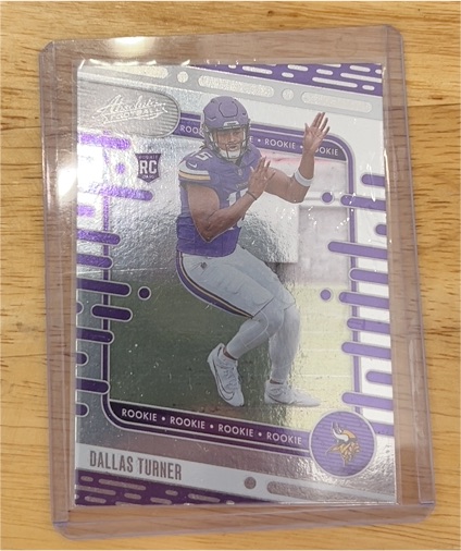 2024 Panini Absolute #117 Dallas Turner — front