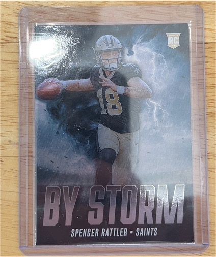 2024 Panini Absolute - By Storm #BS-SPR Spencer Rattler — front