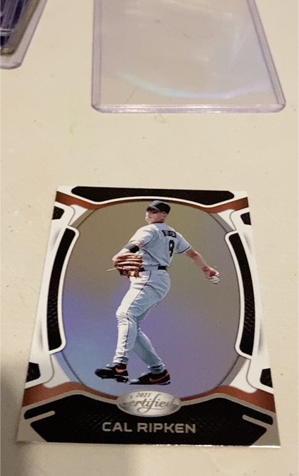 2021 Panini Chronicles Certified #3 Cal Ripken Jr — front