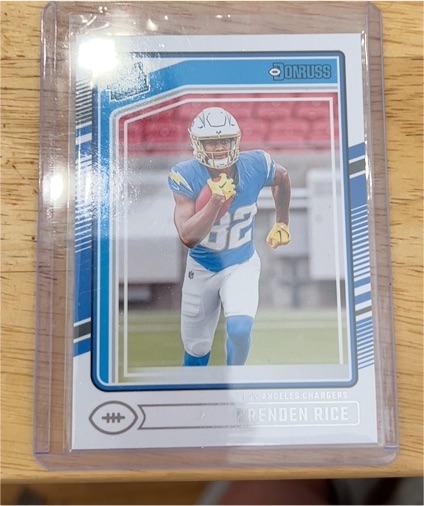 2024 Panini Donruss #382 Brenden Rice — front