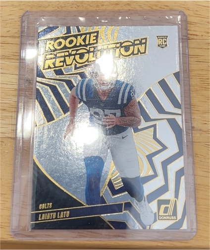 2024 Donruss Rookie Revolution RC Laiatu Latu — front
