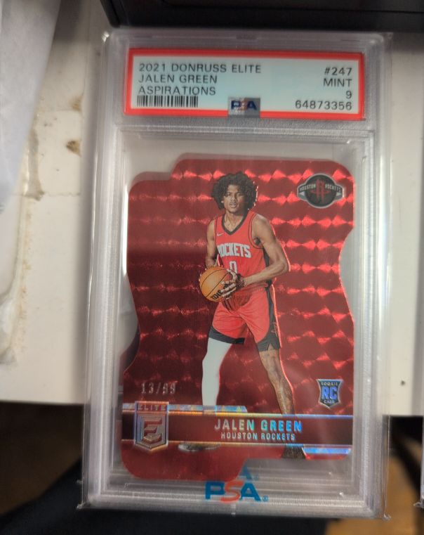 2021 Donruss Elite #247 Jalen Green Aspirations — front