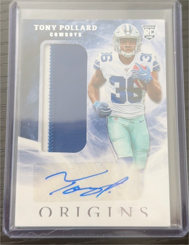 2019 Panini Origins #132 Tony Pollard — front