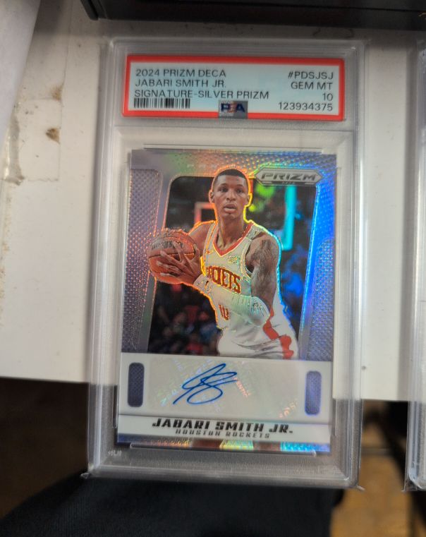 2024 Panini Prizm Deca #PDSJSJ Jabari Smith Jr. — front
