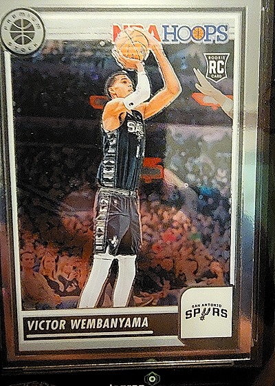 2023-24 Panini NBA Hoops #108 Victor Wembanyama Rookie RC — front