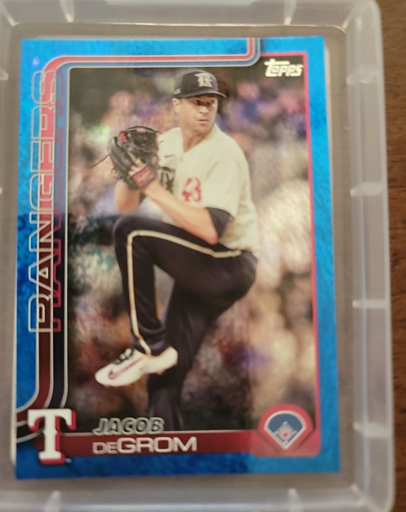2025 Topps Series 1 #208 Jacob deGrom — front