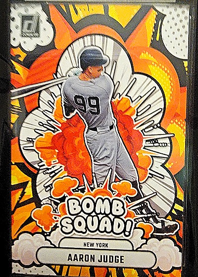2025 Panini Donruss #18 Aaron Judge Bomb Squad — front