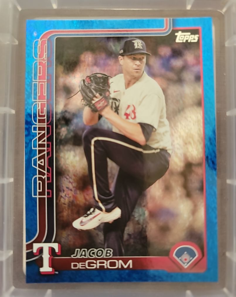 2025 Topps Series 1 #208 Jacob deGrom — front