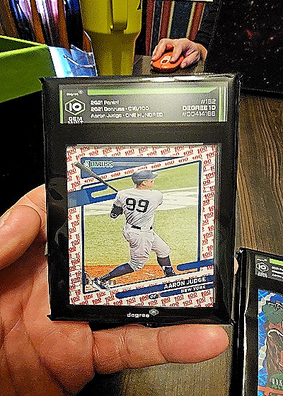 2021 Panini Donruss #182 Aaron Judge — front