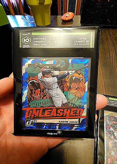 2021 Panini Donruss Unleashed #UNL8 Aaron Judge — front
