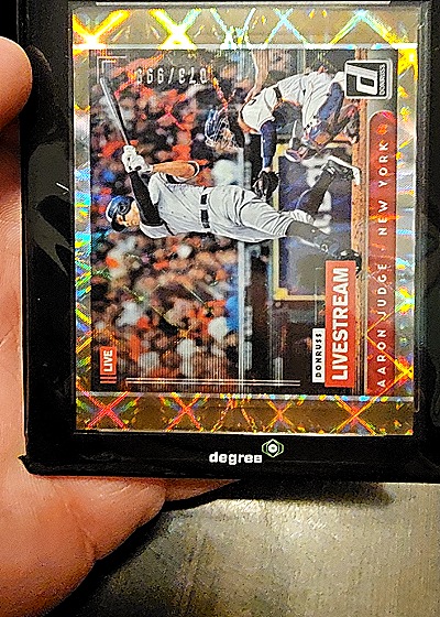 2020 Donruss Live Stream #76 Aaron Judge — front