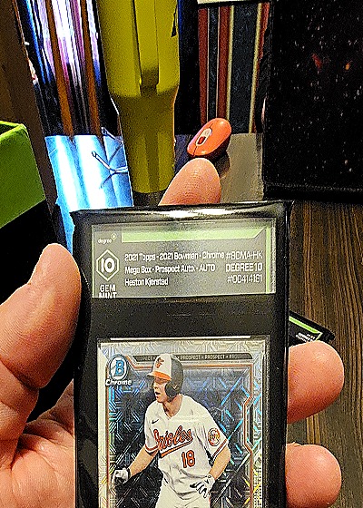 2021 Topps Bowman Chrome #BCMA-HK Heston Kjerstad — front