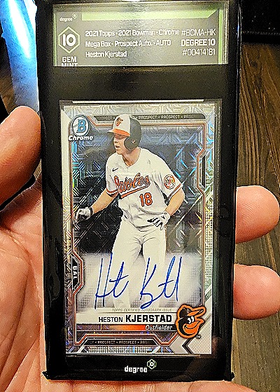 2021 Topps Bowman Chrome #BCMA-HK Heston Kjerstad — front