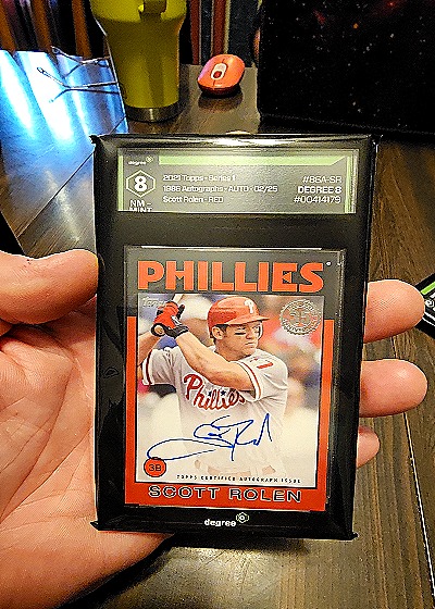 2021 Topps - 1986 Topps Baseball Autographs #86A-SE Scott Rolen — front