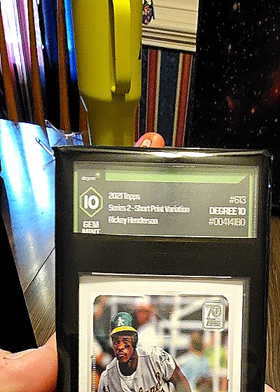 2021 Topps #613 Rickey Henderson — front