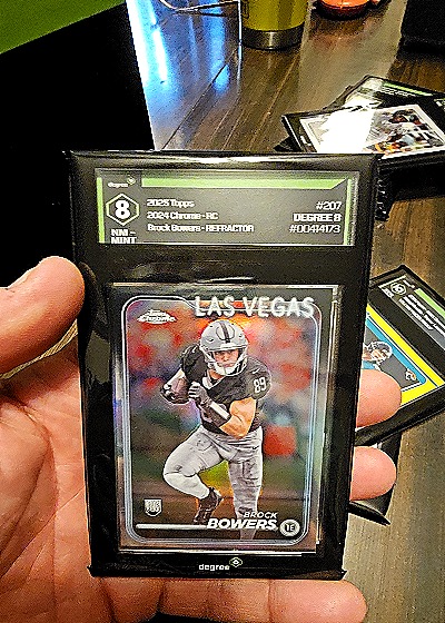 2023 Topps #207 Brock Bowers — front