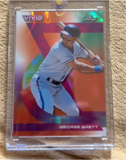 2024 Leaf Vivid # George Brett — front