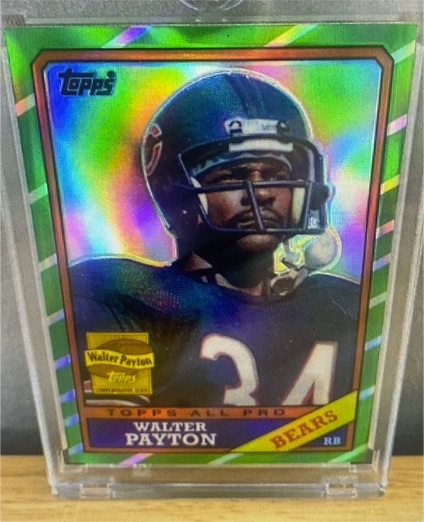 1986 Topps #11 Walter Payton — front