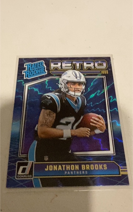 2024 Panini Donruss #3 Jonathon Brooks Rated Rookie Retro — front
