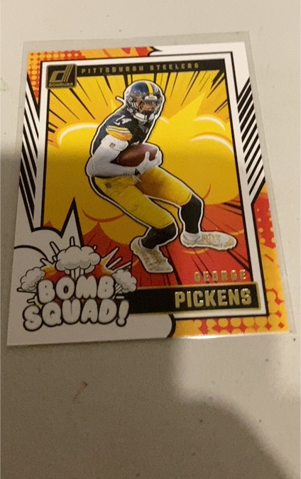 2024 Panini Donruss #21 George Pickens Bomb Squad — front