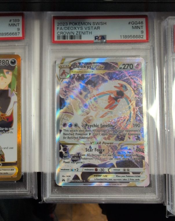 2023 Pokemon SWSH #GG46 Deoxys VSTAR Crown Zenith — front