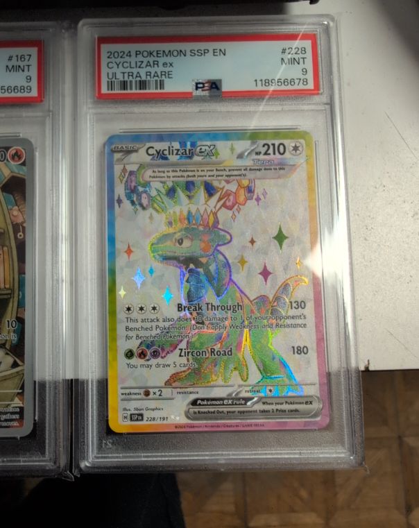 2024 Pokémon #228 Cyclizar ex — front