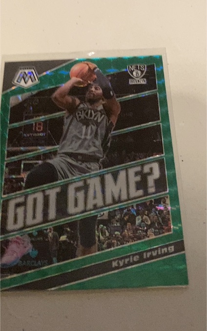 2019-20 Panini Mosaic Got Game? #GG10 Kyrie Irving — front