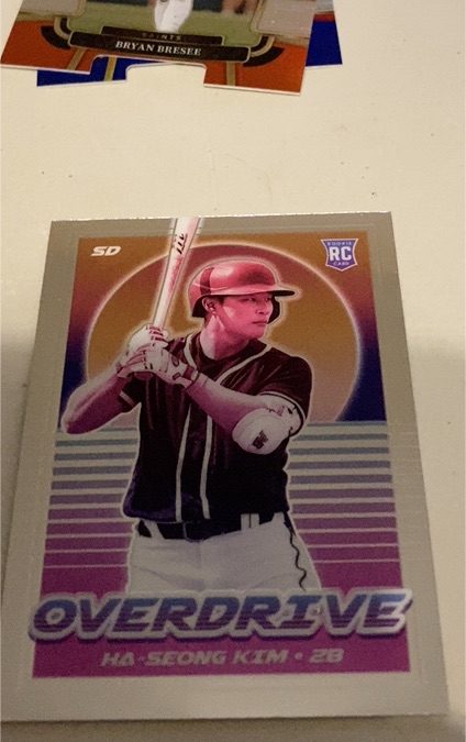 2021 Panini Chronicles Overdrive #2 Ha-Seong Kim — front