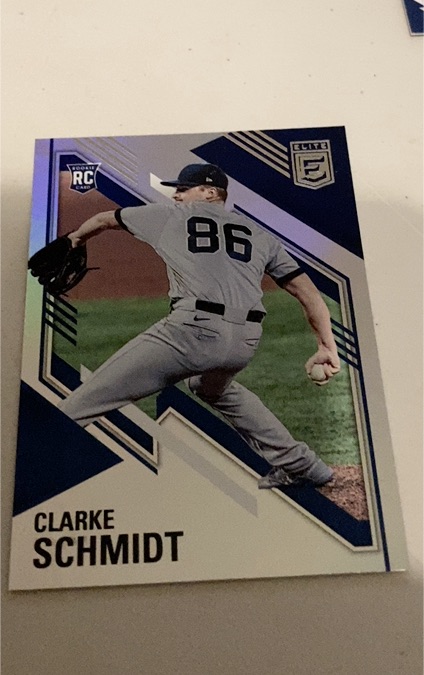 2021 Panini Chronicles Elite #10 Clarke Schmidt — front