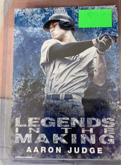 2018 Topps Legends in the Making #LTM-AJ Aaron Judge — front