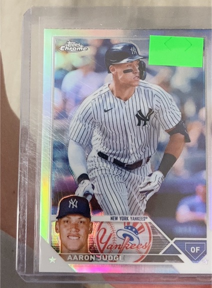 2023 Topps Chrome #62 Aaron Judge — front