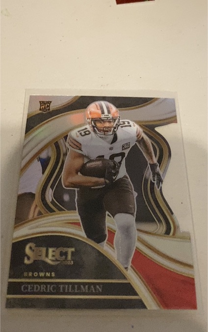 2023 Panini Select #? Cedric Tillman — front