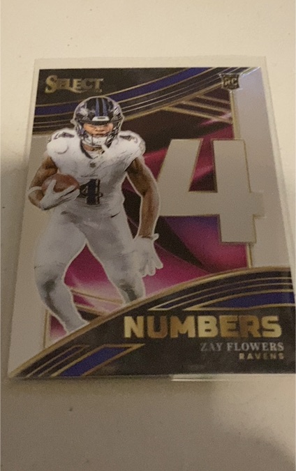 2023 Panini Select #NMB-ZFL Zay Flowers — front