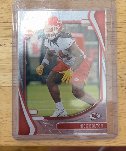 2021 Panini Absolute #162 Nick Bolton — front
