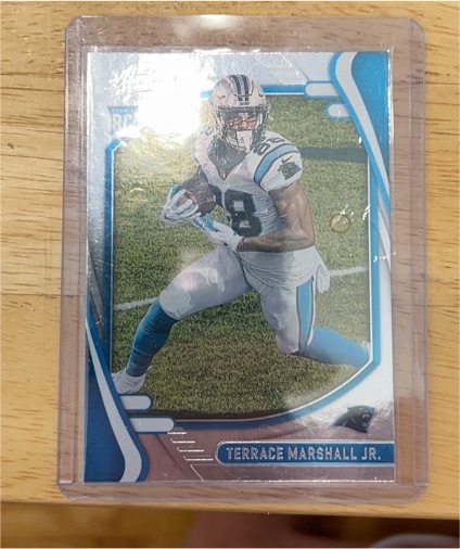 2021 Panini Absolute Football #120 Terrace Marshall Jr. — front