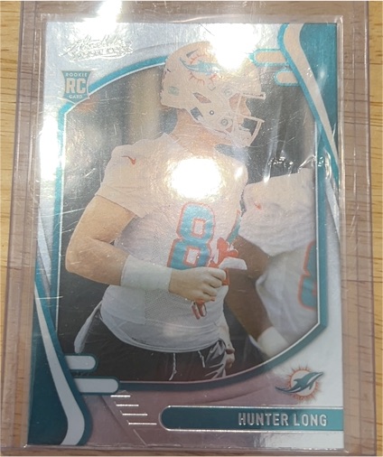 2021 Panini Absolute #173 Hunter Long — front